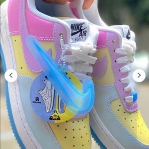 Color changing Air Force ones